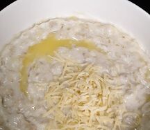 Каша геркулес с сыром