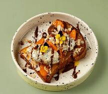Бриошь креп-сюзетт с маковым кремом и мандаринами New