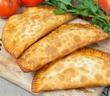1 чебурек с мясом 