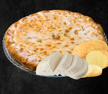 Пирог с картофелем и сыром