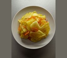 Капуста с шафраном
