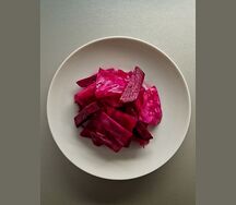 Капуста со свеклой