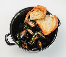 Соте из мидий