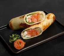 Шаурма с лососем