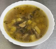 Суп грибной