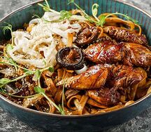 Рисовая лапша с курочкой