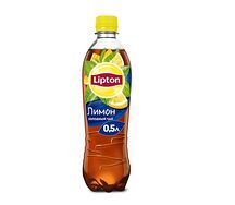Lipton черный чай с лимоном