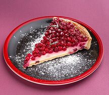 Брусничный тарт