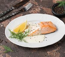 Стейк из семги