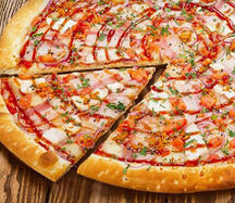 Пицца чикен BBQ