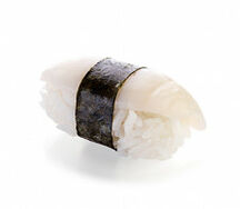 Суши морской гребешок