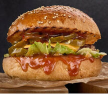 Мексиканский бургер