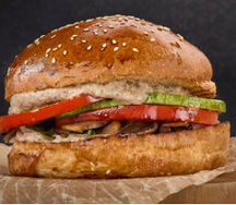 Вегетарианский бургер