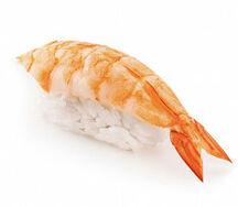 Суши тигровая креветка