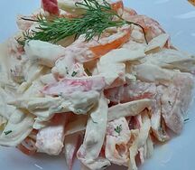 Салат Красное море