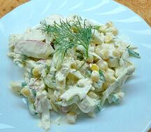 Салат Крабовый