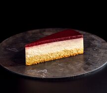 Чизкейк Малина-Кокос