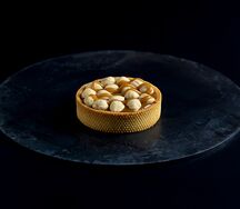 Тарталетка фундук-карамель