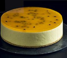 Чизкейк Манго-маракуйя (без сахара)