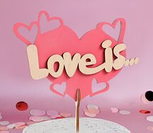 Топпер Love is