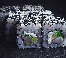Макс-ролл с креветкой