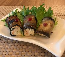 Баклажаны, фаршированные сыром