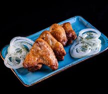 Шашлык их куриных крыльев