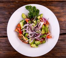 Салат из свежих овощей