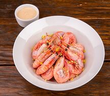 Креветки магаданские отварные
