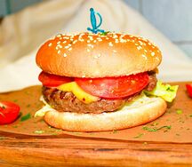 Биф бургер с мраморной говядиной