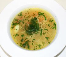 Куриная лапша