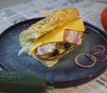 Сэндвич Курица и бекон