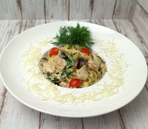 Феттуччине Альфредо