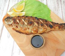 Форель на углях