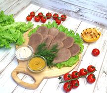 Язык с хреном