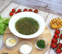 Щи из щавеля