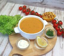 Крем-суп из чечевицы