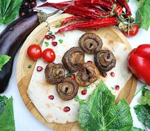 Шашлык из шампиньонов