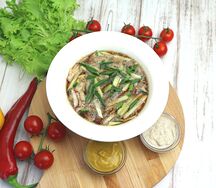 Окрошка на квасе