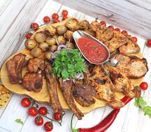Ассорти шашлыков на кости