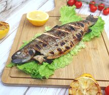 Сибас на углях