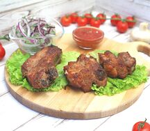 Шашлык из ребрышек свинины