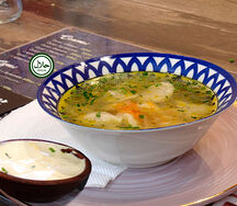 Дюшпере (пельмени) с бульоном