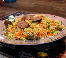 Плов с говядиной