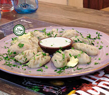 Гюрзе (вареники ручной лепки) с мясом