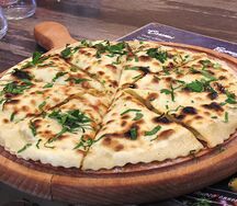 Хычин с картофелем