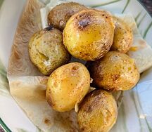 Картошка на мангале