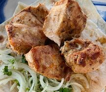 Шашлык из куриной грудки