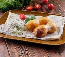Картофель в сетке