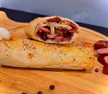 Горячий ролл Охотничий 